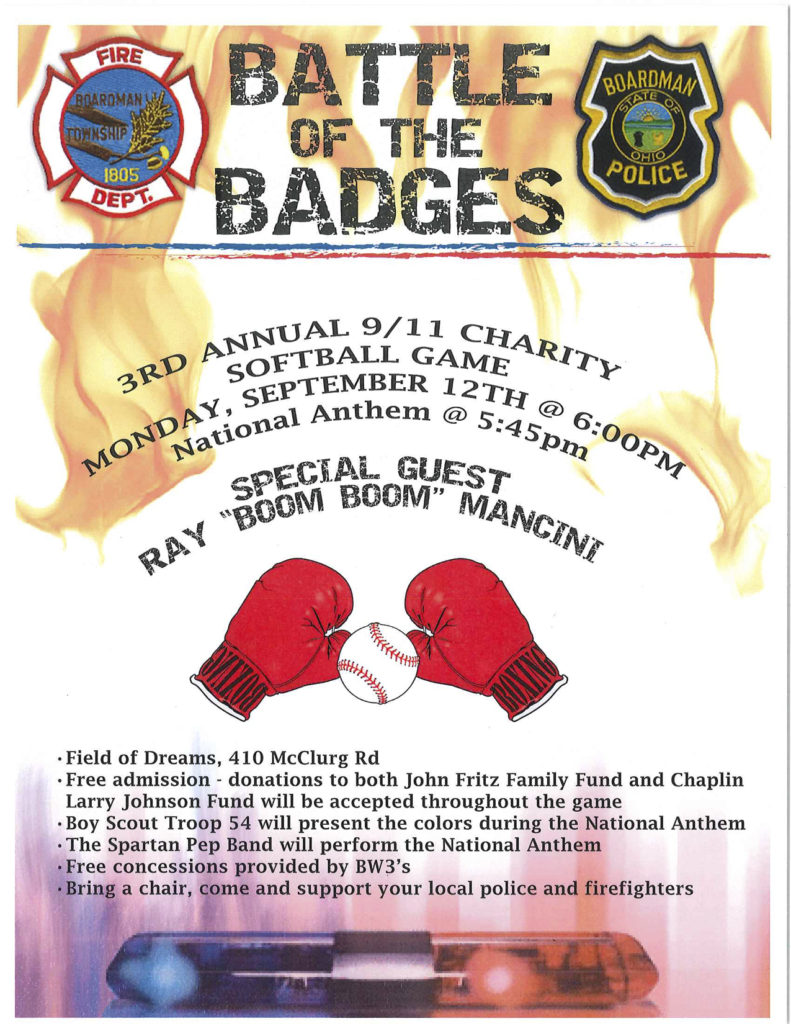 Battle of the Badges flyer 2