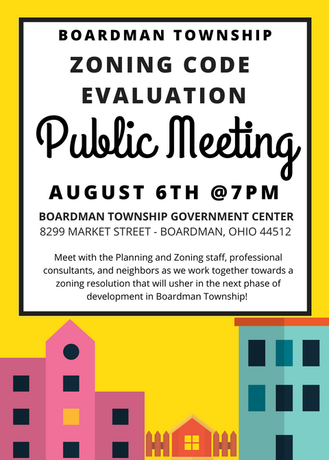 Zoning Code Meeting Flyer